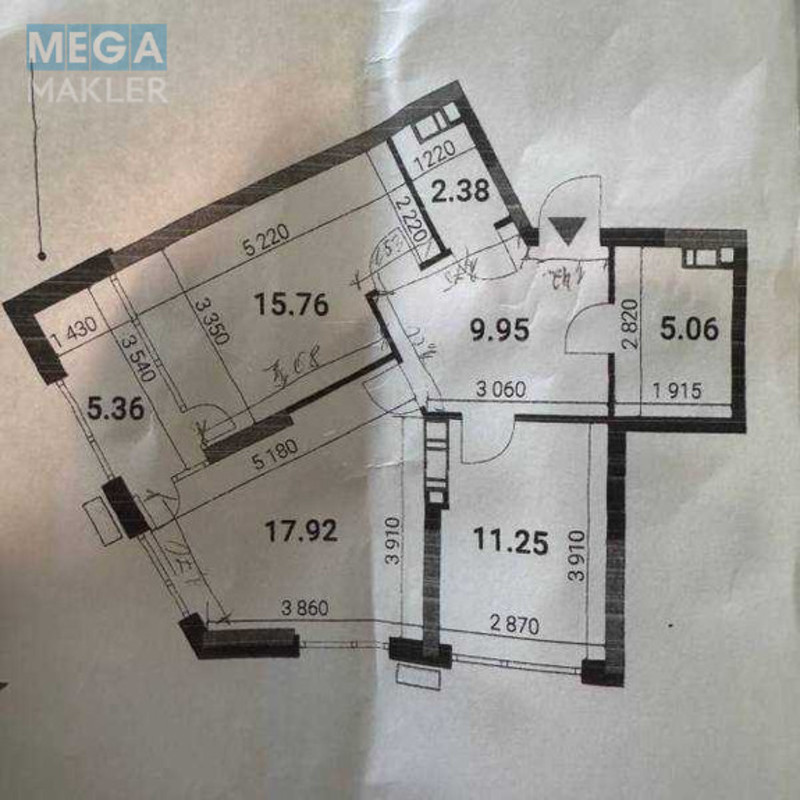 Продаж 2 кімнатної квартири (68/28/18), 20 пов. 26 пов. будинку, <a class="location-link" href="/kiev/" title="Недвижимость Київ">Київ</a>, <a class="location-link" href="/kiev/darnickij/" title="Недвижимость Дарницький район">Дарницький р-н</a>, Причальна вулиця, 8 (изображение 12)