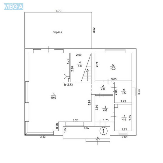 Продаж дома, 2&nbsp;поверху, 143&nbsp;кв.м, 4&nbsp;кімнати, ділянка 6&nbsp;соток, <a class="location-link" href="/gnedin/" title="Недвижимость Гнідін">Гнідин</a>, Щаслива, 7 (изображение 24)