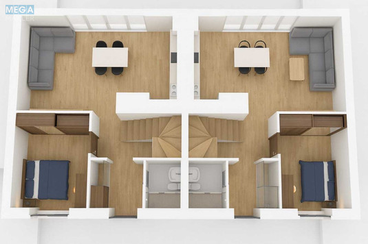 Продаж дома, 2&nbsp;поверху, 105&nbsp;кв.м, 4&nbsp;кімнати, ділянка 2&nbsp;сотки, <a class="location-link" href="/neteshin/" title="Недвижимость Нетішин">Нетішин</a>, Старонетішинська, 8 (изображение 13)