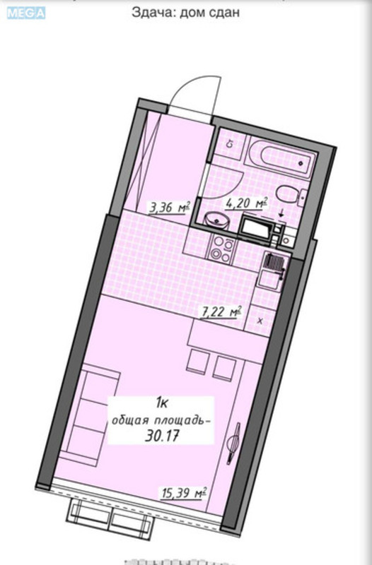 Новобудова, 25 поверхів, <a class="location-link" href="/odessa/" title="Недвижимость Одеса">Одеса</a>, <a class="location-link" href="/odessa/primorskij/" title="Недвижимость Приморський район">Приморський р-н</a>, Курортный переулок, 2 (изображение 2)