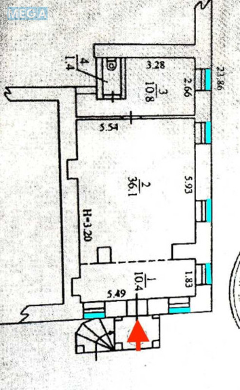 Оренда комерційної нерухомості, 60&nbsp;кв.м, под магазин, <a class="location-link" href="/kiev/" title="Недвижимость Київ">Київ</a>, <a class="location-link" href="/kiev/goloseevskij/" title="Недвижимость Голосіївський район">Голосіївський р-н</a>, Велика Васильківська вул., 86 (изображение 4)