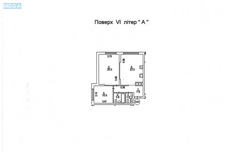 Продаж 2 кімнатної квартири (68/?/?), 6 пов. 25 пов. будинку, <a class="location-link" href="/kiev/" title="Недвижимость Київ">Київ</a>, <a class="location-link" href="/kiev/dneprovskij/" title="Недвижимость Дніпровський район">Дніпровський р-н</a>, Євгена Сверстюка вул., 6Г (изображение 20)