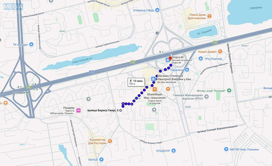Продаж 3 кімнатної квартири (98,6/52/17,1), 10 пов. 10 пов. будинку, <a class="location-link" href="/kiev/" title="Недвижимость Київ">Київ</a>, <a class="location-link" href="/kiev/darnickij/" title="Недвижимость Дарницький район">Дарницький р-н</a>, Бориса Гмыри ул., 5 (изображение 2)