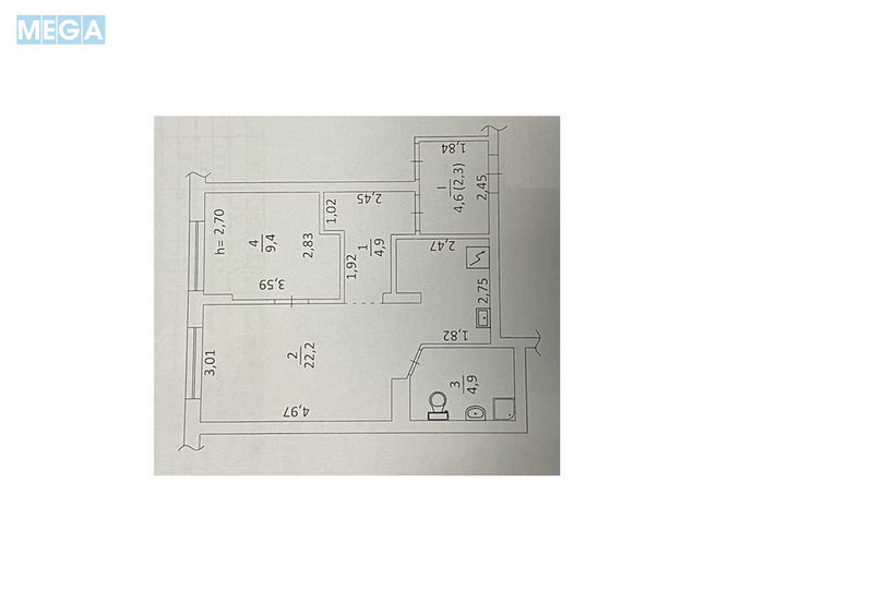 Оренда 1 кімнатної квартири, <a class="location-link" href="/kiev/" title="Недвижимость Київ">Київ</a>, <a class="location-link" href="/kiev/podolskij/" title="Недвижимость Подільський район">Подільський р-н</a>, Олександра Олеся вул., 2а (изображение 9)