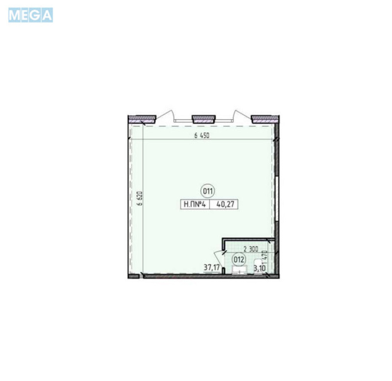 Продаж комерційної нерухомості, 42&nbsp;кв.м, под магазин, <a class="location-link" href="/kiev/" title="Недвижимость Київ">Київ</a>, <a class="location-link" href="/kiev/goloseevskij/" title="Недвижимость Голосіївський район">Голосіївський р-н</a>, Михайла Максимовича вул., 26 (изображение 4)