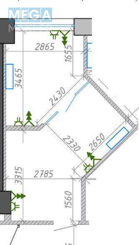 Оренда комерційної нерухомості, 23&nbsp;кв.м, под офис, <a class="location-link" href="/kiev/" title="Недвижимость Київ">Київ</a>, <a class="location-link" href="/kiev/dneprovskij/" title="Недвижимость Дніпровський район">Дніпровський р-н</a>, Евгения Сверстюка ул., 11ж (изображение 7)