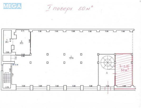 Оренда окремої будівлі/побудови, 50&nbsp;кв.м, <a class="location-link" href="/kiev/" title="Недвижимость Київ">Київ</a>, <a class="location-link" href="/kiev/obolonskij/" title="Недвижимость Оболонський район">Оболонський р-н</a>, Московський просп., 8 (изображение 9)