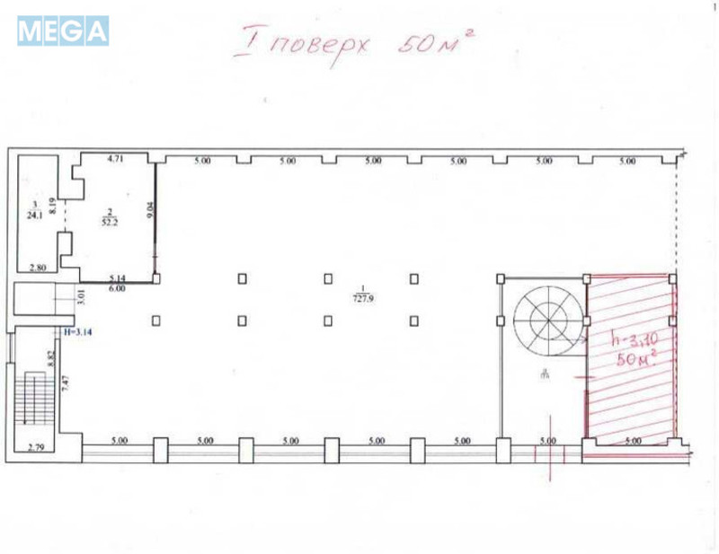 Оренда окремої будівлі/побудови, 50&nbsp;кв.м, <a class="location-link" href="/kiev/" title="Недвижимость Київ">Київ</a>, <a class="location-link" href="/kiev/obolonskij/" title="Недвижимость Оболонський район">Оболонський р-н</a>, Московський просп., 8 (изображение 9)