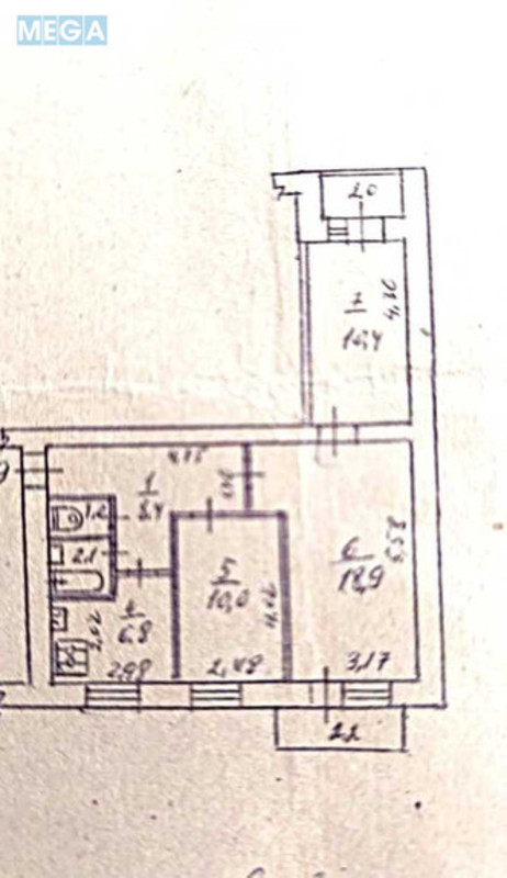 Продаж 3 кімнатної квартири (60/40/7), 2 пов. 9 пов. будинку, <a class="location-link" href="/kiev/" title="Недвижимость Київ">Київ</a>, <a class="location-link" href="/kiev/pecherskij/" title="Недвижимость Печерський район">Печерський р-н</a>, Евгения Коновальца ул., 15/1 (изображение 10)