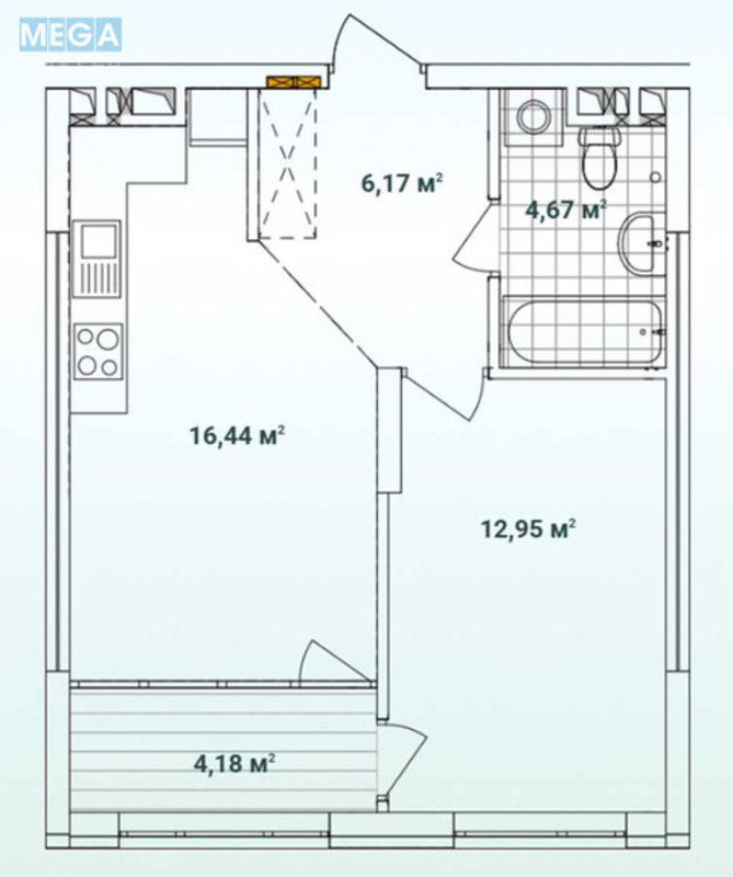 Новобудова, 18 поверхів, <a class="location-link" href="/kiev/" title="Недвижимость Київ">Київ</a>, <a class="location-link" href="/kiev/podolskij/" title="Недвижимость Подільський район">Подільський р-н</a>, Олександра Олеся вул., 10-2 (изображение 3)