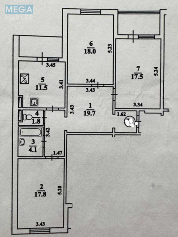 Новобудова, 20 поверхів, <a class="location-link" href="/kiev/" title="Недвижимость Київ">Київ</a>, <a class="location-link" href="/kiev/desnyanskij/" title="Недвижимость Деснянський район">Деснянський р-н</a>, Николая Закревского ул., 97 (изображение 6)