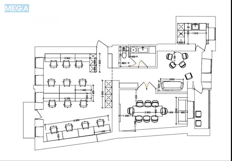 Оренда комерційної нерухомості, 100&nbsp;кв.м, под офис, <a class="location-link" href="/kiev/" title="Недвижимость Київ">Київ</a>, <a class="location-link" href="/kiev/shevchenkovskij/" title="Недвижимость Шевченківський район">Шевченківський р-н</a>, Владимирская ул., 92 (изображение 18)
