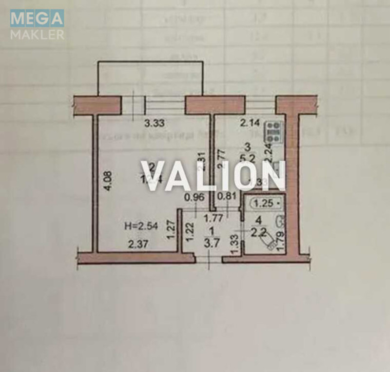 Продаж 1 кімнатної квартири (26/12/5), 2 пов. 5 пов. будинку, <a class="location-link" href="/kiev/" title="Недвижимость Київ">Київ</a>, <a class="location-link" href="/kiev/darnickij/" title="Недвижимость Дарницький район">Дарницький р-н</a>, Євгена Харченка вул., 27 (изображение 8)