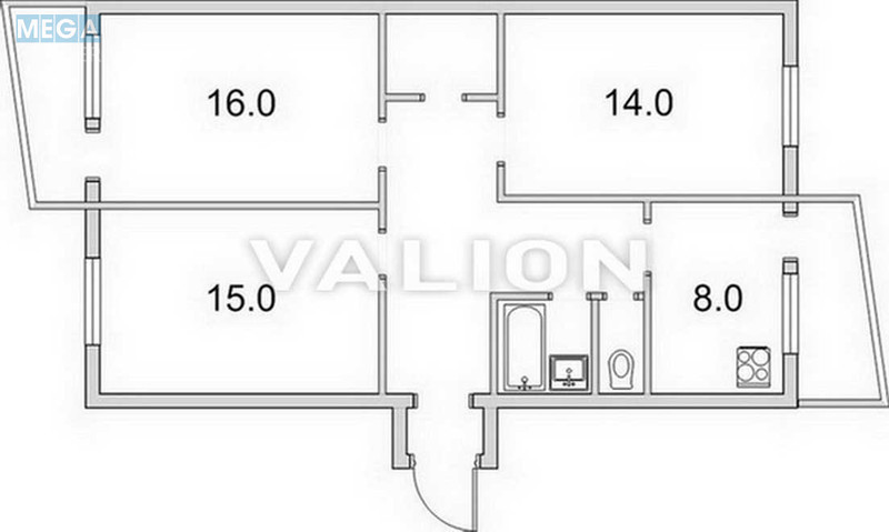 Продаж 3 кімнатної квартири (73,1/46,1/8,1), 14 пов. 16 пов. будинку, <a class="location-link" href="/kiev/" title="Недвижимость Київ">Київ</a>, <a class="location-link" href="/kiev/obolonskij/" title="Недвижимость Оболонський район">Оболонський р-н</a>, Героїв Сталінграду просп., 257а (изображение 6)