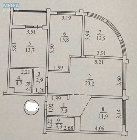 Продаж 3 кімнатної квартири (99/42/12), 13 пов. 24 пов. будинку, <a class="location-link" href="/odessa/" title="Недвижимость Одеса">Одеса</a>, <a class="location-link" href="/odessa/primorskij/" title="Недвижимость Приморський район">Приморський р-н</a>, Ивана Франка, 40 (изображение 2)