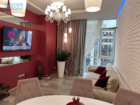 Продаж 2 кімнатної квартири (78/35/22), 15 пов. 19 пов. будинку, <a class="location-link" href="/dnepropetrovsk/" title="Недвижимость Дніпра">Дніпро</a>, <a class="location-link" href="/dnepropetrovsk/zhovtnevyj/" title="Недвижимость Жовтневий район">Жовтневий р-н</a> (изображение 2)