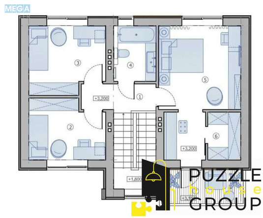 Продаж дома, 2&nbsp;поверху, 120&nbsp;кв.м, 4&nbsp;кімнати, ділянка 8&nbsp;соток, <a class="location-link" href="/plyuty/" title="Недвижимость Плюті">Плюти</a>, Піщана, 25 (изображение 2)