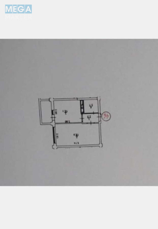 Продаж 1 кімнатної квартири (36/19/10), 2 пов. 6 пов. будинку, <a class="location-link" href="/kiev/" title="Недвижимость Київ">Київ</a>, <a class="location-link" href="/kiev/goloseevskij/" title="Недвижимость Голосіївський район">Голосіївський р-н</a>, Степана Рудницького вул., 2г (изображение 8)
