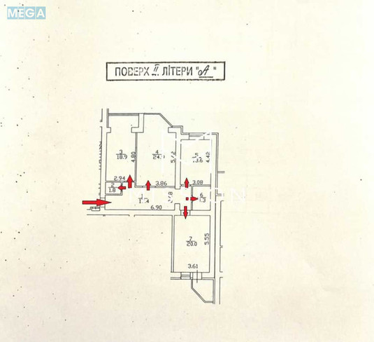 Продаж 3 кімнатної квартири (102/58,5/18,9), 2 пов. 13 пов. будинку, <a class="location-link" href="/kiev/" title="Недвижимость Київ">Київ</a>, <a class="location-link" href="/kiev/goloseevskij/" title="Недвижимость Голосіївський район">Голосіївський р-н</a>, Михайла Ломоносова вул., 54А (изображение 23)
