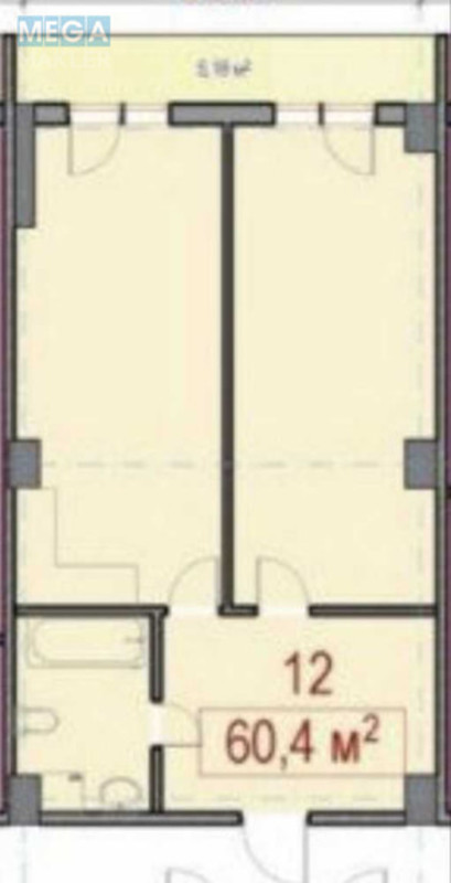 Оренда 2 кімнатної квартири, <a class="location-link" href="/kiev/" title="Недвижимость Київ">Київ</a>, <a class="location-link" href="/kiev/podolskij/" title="Недвижимость Подільський район">Подільський р-н</a>, Глубочицкая ул., 17 (изображение 10)