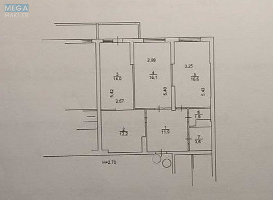 Продаж 3 кімнатної квартири (77,4/46/7), 15 пов. 25 пов. будинку, <a class="location-link" href="/kiev/" title="Недвижимость Київ">Київ</a>, <a class="location-link" href="/kiev/dneprovskij/" title="Недвижимость Дніпровський район">Дніпровський р-н</a>, Лобачевського пров., 7 (изображение 23)