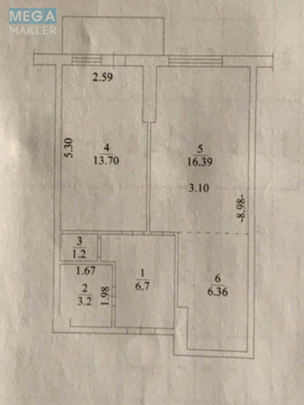 Продаж 2 кімнатної квартири (50/30/7), 17 пов. 25 пов. будинку, <a class="location-link" href="/kiev/" title="Недвижимость Київ">Київ</a>, <a class="location-link" href="/kiev/dneprovskij/" title="Недвижимость Дніпровський район">Дніпровський р-н</a>, Лобачевського пров., 7 (изображение 21)