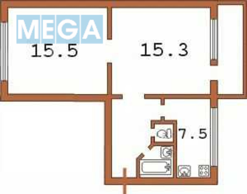Оренда 2 кімнатної квартири, <a class="location-link" href="/kiev/" title="Недвижимость Київ">Київ</a>, <a class="location-link" href="/kiev/solomenskij/" title="Недвижимость Солом'янський район">Солом'янський р-н</a>, Уманська вул., 35 (изображение 13)