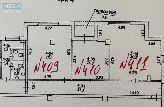 Оренда комерційної нерухомості, 75&nbsp;кв.м, под офис, <a class="location-link" href="/kiev/" title="Недвижимость Київ">Київ</a>, <a class="location-link" href="/kiev/darnickij/" title="Недвижимость Дарницький район">Дарницький р-н</a>, Харьковская пл. (изображение 4)