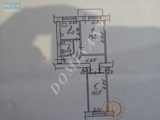 Продаж 2 кімнатної квартири (43/26/6), 2 пов. 5 пов. будинку, <a class="location-link" href="/zaporozhje/" title="Недвижимость Запоріжжя">Запоріжжя</a>, <a class="location-link" href="/zaporozhje/ordzhonikidzevskij/" title="Недвижимость Орджонікідзевський район">Орджонікідзевський р-н</a>, Южноукраинская (изображение 8)