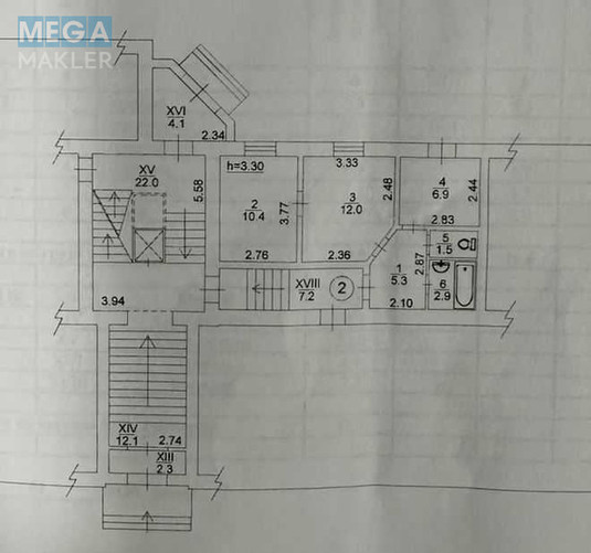 Продаж комерційної нерухомості, 40&nbsp;кв.м, под офис, <a class="location-link" href="/kiev/" title="Недвижимость Київ">Київ</a>, <a class="location-link" href="/kiev/shevchenkovskij/" title="Недвижимость Шевченківський район">Шевченківський р-н</a>, Гоголевская ул., 49 (изображение 15)
