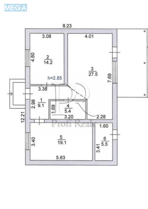 Продаж 3 кімнатної квартири (102/86/16), 1 пов. 1 пов. будинку, <a class="location-link" href="/pogreby-selo-kv-brovarskij-rajon/" title="Недвижимость Погреби">Погреби</a>, Деснянська вулиця, 17 (изображение 15)