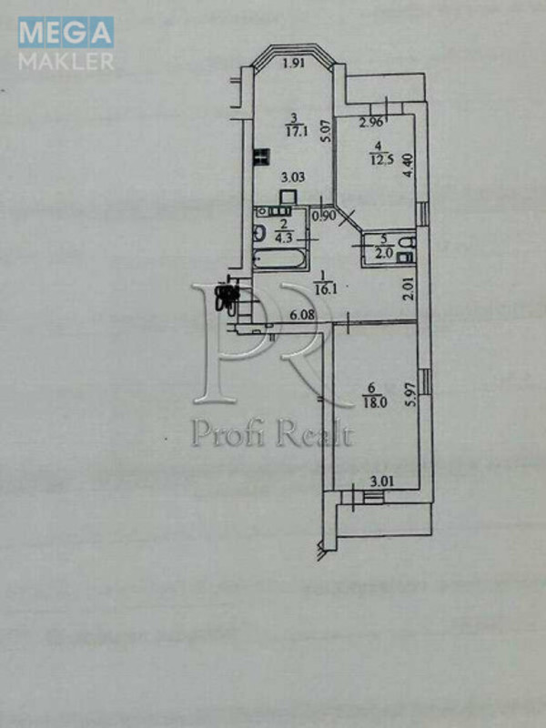 Продаж 2 кімнатної квартири (72/31/20), 5 пов. 5 пов. будинку, <a class="location-link" href="/zazimya/" title="Недвижимость Зазим'я">Зазим`я</a>, Придорожня, 3 (изображение 15)