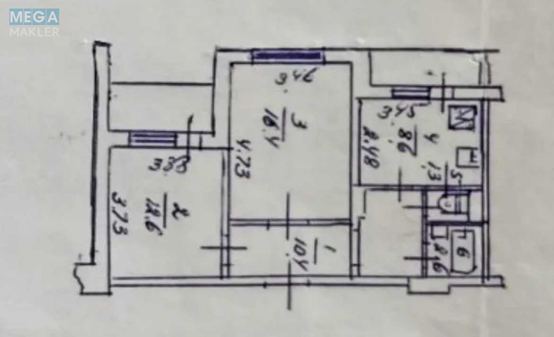 Продаж 2 кімнатної квартири (56/36/8,6), 12 пов. 16 пов. будинку, <a class="location-link" href="/kiev/" title="Недвижимость Київ">Київ</a>, <a class="location-link" href="/kiev/podolskij/" title="Недвижимость Подільський район">Подільський р-н</a>, Свободы просп., 6а (изображение 6)