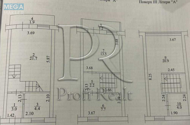 Продаж дома, 3&nbsp;поверху, 81&nbsp;кв.м, 3&nbsp;кімнати, ділянка 1&nbsp;сотка, <a class="location-link" href="/kiev/" title="Недвижимость Київ">Київ</a>, <a class="location-link" href="/kiev/desnyanskij/" title="Недвижимость Деснянський район">Деснянський р-н</a>, Мелетія Смотрицького вул. (изображение 20)