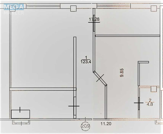 Продаж комерційної нерухомості, 124&nbsp;кв.м, под офис, <a class="location-link" href="/kiev/" title="Недвижимость Київ">Київ</a>, <a class="location-link" href="/kiev/darnickij/" title="Недвижимость Дарницький район">Дарницький р-н</a>, Александра Мишуги ул., 10 (изображение 8)