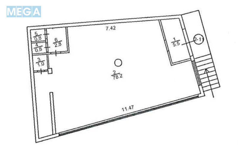 Оренда окремої будівлі/побудови, 89&nbsp;кв.м, <a class="location-link" href="/kiev/" title="Недвижимость Київ">Київ</a>, <a class="location-link" href="/kiev/shevchenkovskij/" title="Недвижимость Шевченківський район">Шевченківський р-н</a>, Глубочицкая ул., 13 (изображение 8)
