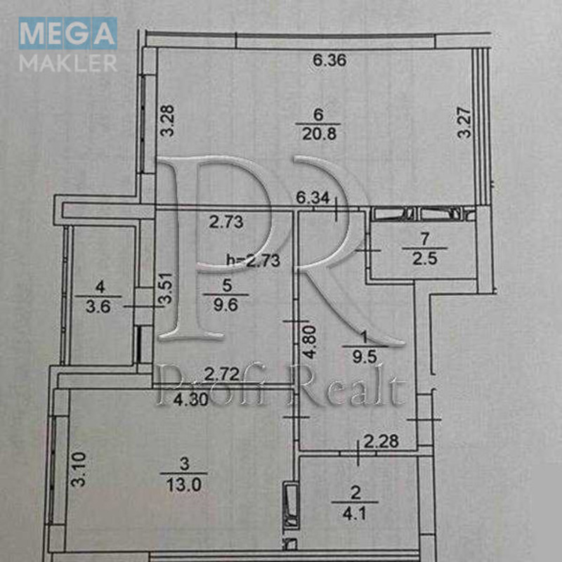 Продаж 2 кімнатної квартири (63/23/21), 9 пов. 16 пов. будинку, <a class="location-link" href="/kiev/" title="Недвижимость Київ">Київ</a>, <a class="location-link" href="/kiev/podolskij/" title="Недвижимость Подільський район">Подільський р-н</a>, Тираспольська вулиця, 52 (изображение 16)