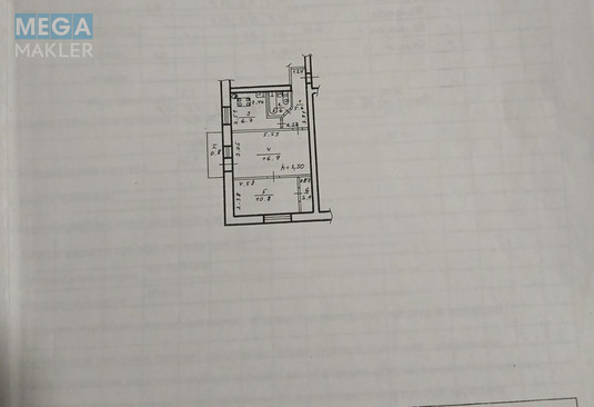 Продаж 2 кімнатної квартири (45,5/27,7/6,7), 2 пов. 5 пов. будинку, <a class="location-link" href="/dnepropetrovsk/" title="Недвижимость Дніпра">Дніпро</a>, <a class="location-link" href="/dnepropetrovsk/kirovskij/" title="Недвижимость Кіровський район">Кіровський р-н</a>, Богдана Хмельницкого (изображение 8)