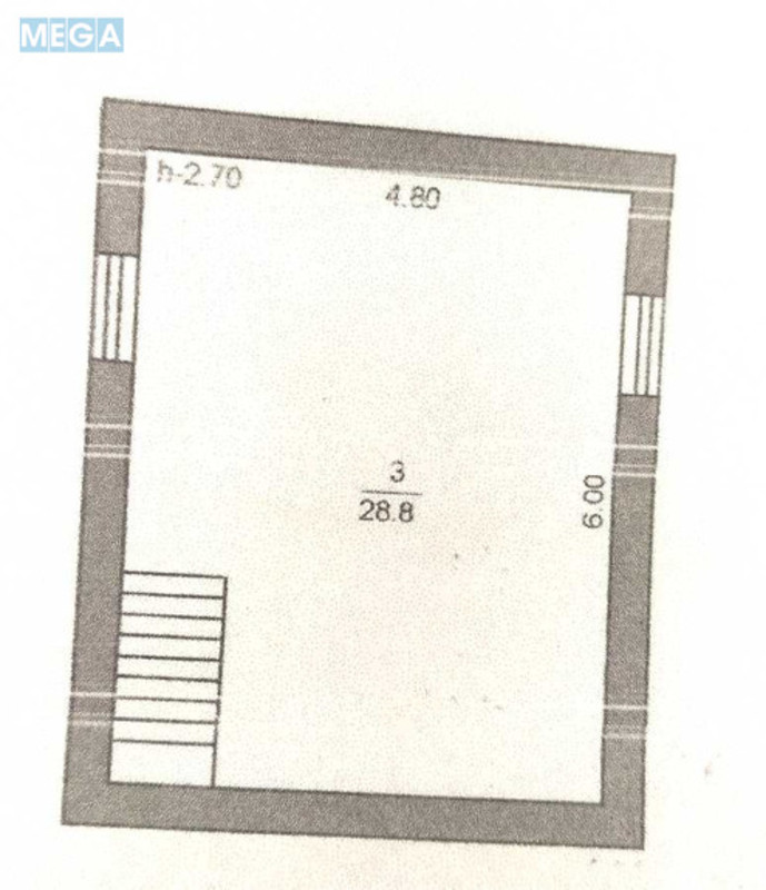 Продаж дома, 2&nbsp;поверху, 54&nbsp;кв.м, 3&nbsp;кімнати, ділянка 6&nbsp;соток, <a class="location-link" href="/kiev/" title="Недвижимость Київ">Київ</a>, <a class="location-link" href="/kiev/darnickij/" title="Недвижимость Дарницький район">Дарницький р-н</a>, 1-а Ентузіастів вул., 17 (изображение 17)