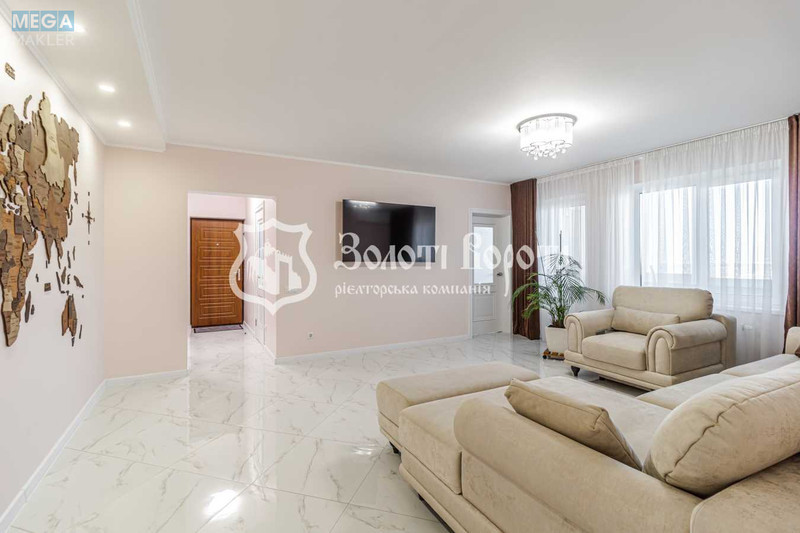 Продаж 3 кімнатної квартири (84,3/46,6/10,5), 22 пов. 25 пов. будинку, <a class="location-link" href="/novoselki-selo-kv-kievo-svyatoshinskij-rajon/" title="Недвижимость Новосілки">Новосілки</a>, Приміська, 26б (изображение 3)