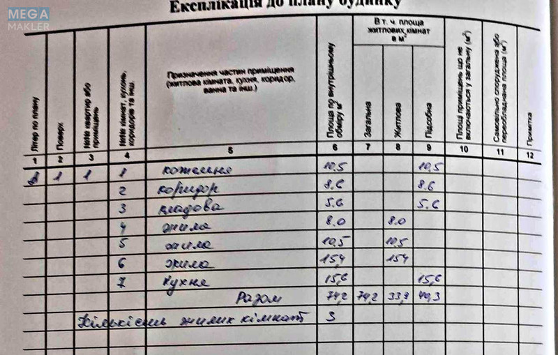 Продаж дома, 1&nbsp; поверх, 74&nbsp;кв.м, 3&nbsp;кімнати, ділянка 15&nbsp;соток, <a class="location-link" href="/ivankov/" title="Недвижимость Іванків">Іванків</a>, толочина, 186 (изображение 9)