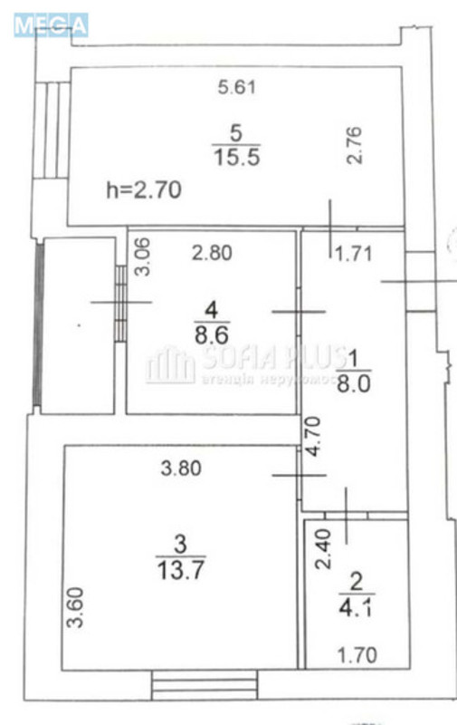 Продаж 2 кімнатної квартири (54/29/13), 2 пов. 10 пов. будинку, <a class="location-link" href="/irpen/" title="Недвижимость Ірпінь">Ірпінь</a>, Сковороди, 29 (изображение 2)