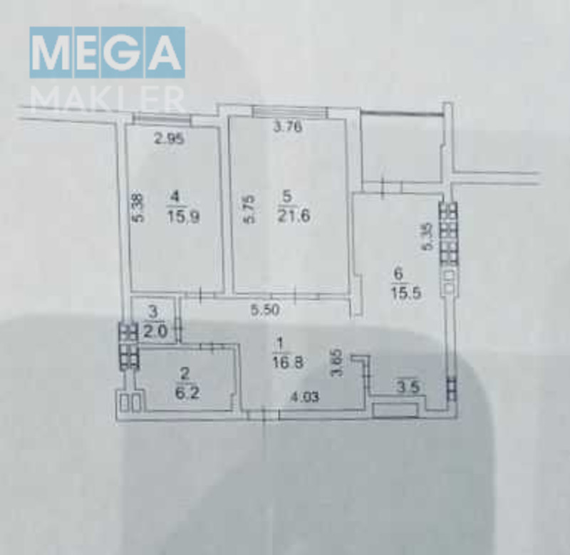Продаж 2 кімнатної квартири (87,9/37,5/15,5), 16 пов. 25 пов. будинку, <a class="location-link" href="/kiev/" title="Недвижимость Київ">Київ</a>, <a class="location-link" href="/kiev/solomenskij/" title="Недвижимость Солом'янський район">Солом'янський р-н</a>, Лобановского просп., 4г (изображение 24)