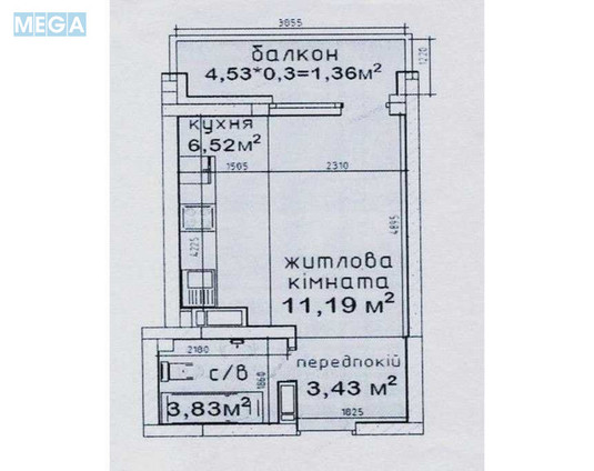 Оренда 1 кімнатної квартири, <a class="location-link" href="/kiev/" title="Недвижимость Київ">Київ</a>, <a class="location-link" href="/kiev/goloseevskij/" title="Недвижимость Голосіївський район">Голосіївський р-н</a>, Академіка Глушкова просп., 42 (изображение 9)