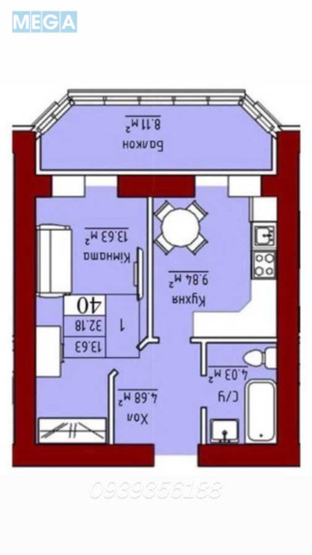 Новобудова, 10 поверхів, <a class="location-link" href="/sofievskaya-borshagovka/" title="Недвижимость Софіївська Борщагівка">Софіївська Борщагівка</a>, Бишевська, 13 (изображение 5)