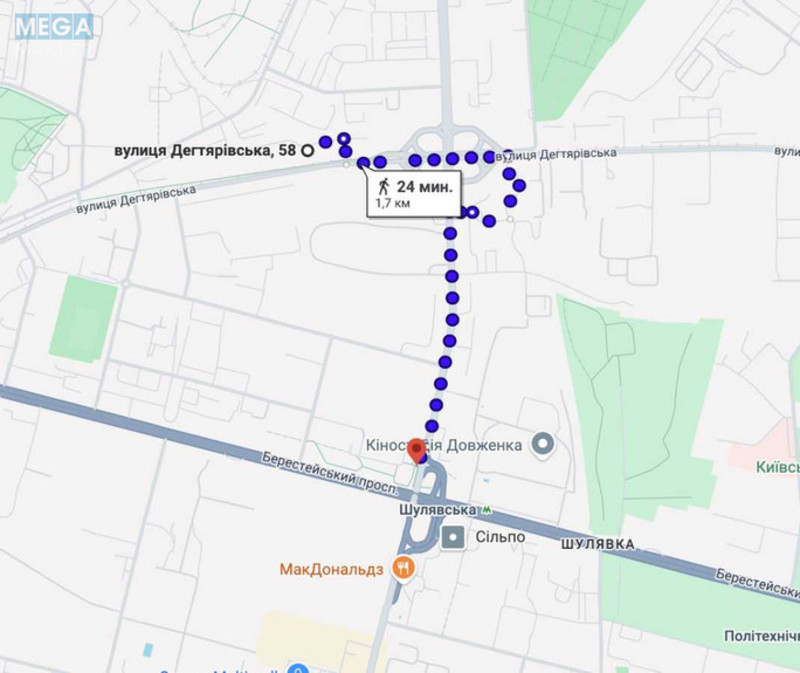 Продаж 2 кімнатної квартири (44/28/6), 3 пов. 9 пов. будинку, <a class="location-link" href="/kiev/" title="Недвижимость Київ">Київ</a>, <a class="location-link" href="/kiev/shevchenkovskij/" title="Недвижимость Шевченківський район">Шевченківський р-н</a>, Дегтяревская ул., 58 (изображение 11)