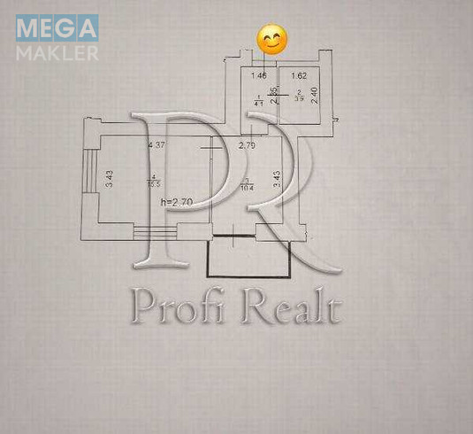 Продаж 1 кімнатної квартири (38/16/10), 9 пов. 9 пов. будинку, <a class="location-link" href="/gatnoe/" title="Недвижимость Гатне">Гатне</a>, Покровська вулиця, 2/1 (изображение 20)