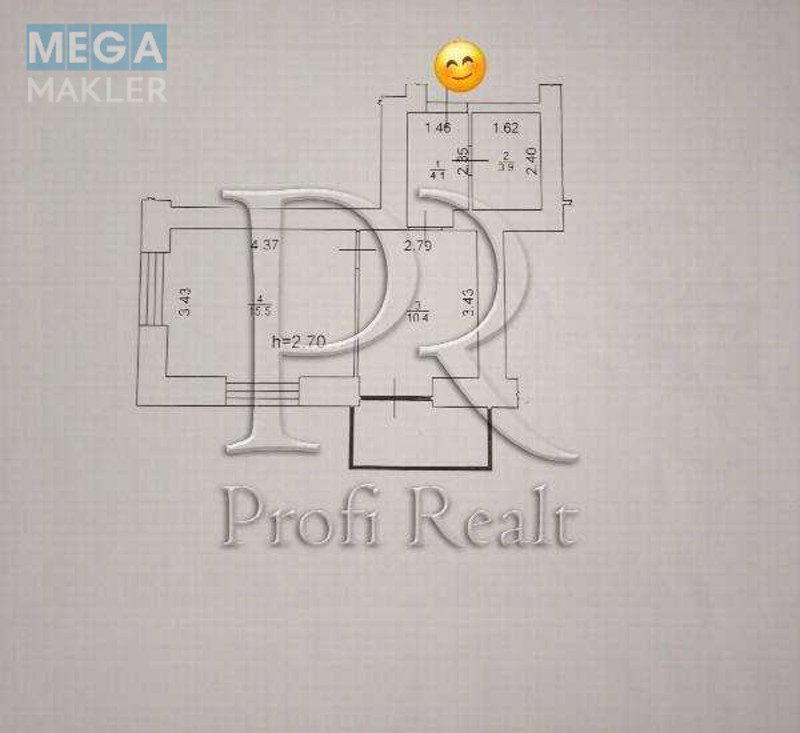 Продаж 1 кімнатної квартири (38/16/10), 9 пов. 9 пов. будинку, <a class="location-link" href="/gatnoe/" title="Недвижимость Гатне">Гатне</a>, Покровська вулиця, 2/1 (изображение 20)