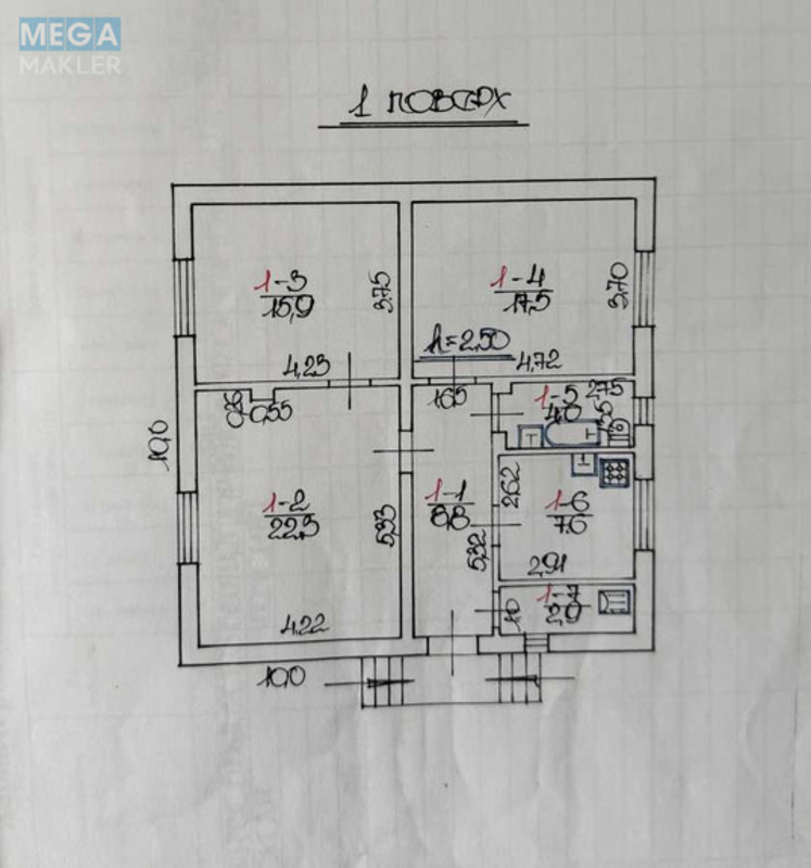 Продаж дома, 1&nbsp; поверх, 79&nbsp;кв.м, 3&nbsp;кімнати, ділянка 15&nbsp;соток, <a class="location-link" href="/staroe-selo-selo-lv-pustomytovskij-rajon/" title="Недвижимость Старе Село">Старе Село</a>, Підгірна (изображение 13)