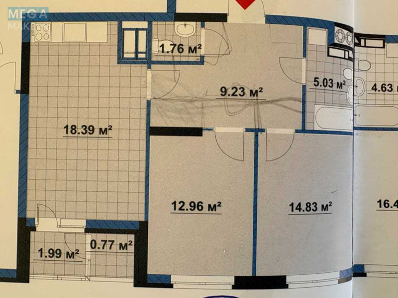 Новобудова, 24 поверхів, <a class="location-link" href="/kiev/" title="Недвижимость Київ">Київ</a>, <a class="location-link" href="/kiev/darnickij/" title="Недвижимость Дарницький район">Дарницький р-н</a>, Канальная ул., 8г (изображение 24)